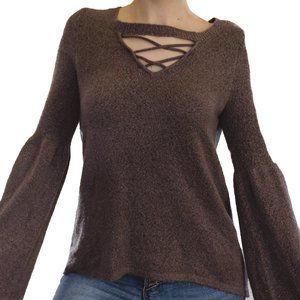 ✨ American Eagle Sweater Crossed V-Neck